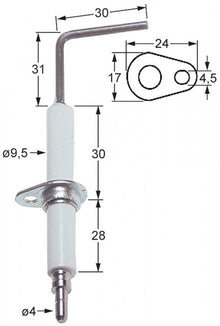Electrod de aprindere - 102175