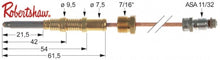 Termocupla Robertshaw 1800 mm, filet racord ASA 11/32 - 102279