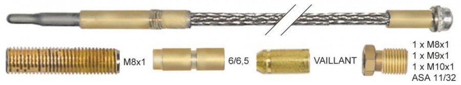 Termocuplu set, L 600mm - 102285