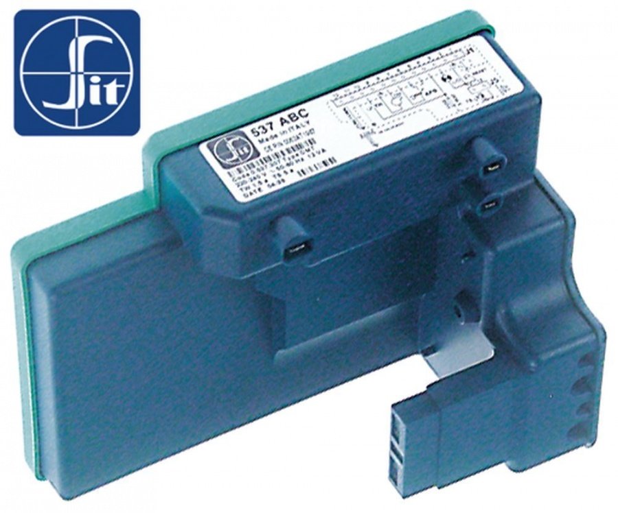Automat de aprindere SIT 537ABC, timp de asteptare 1,5 s, timp de siguranta 10 s, 230 V, 10 VA, 0.537.101 - 102300