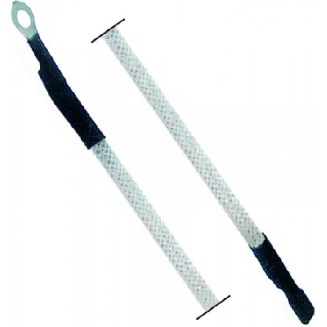 Cablu scanteie - aprindere L 1750mm, terminali papuc mic 2,8mm si inel M4 - 102310