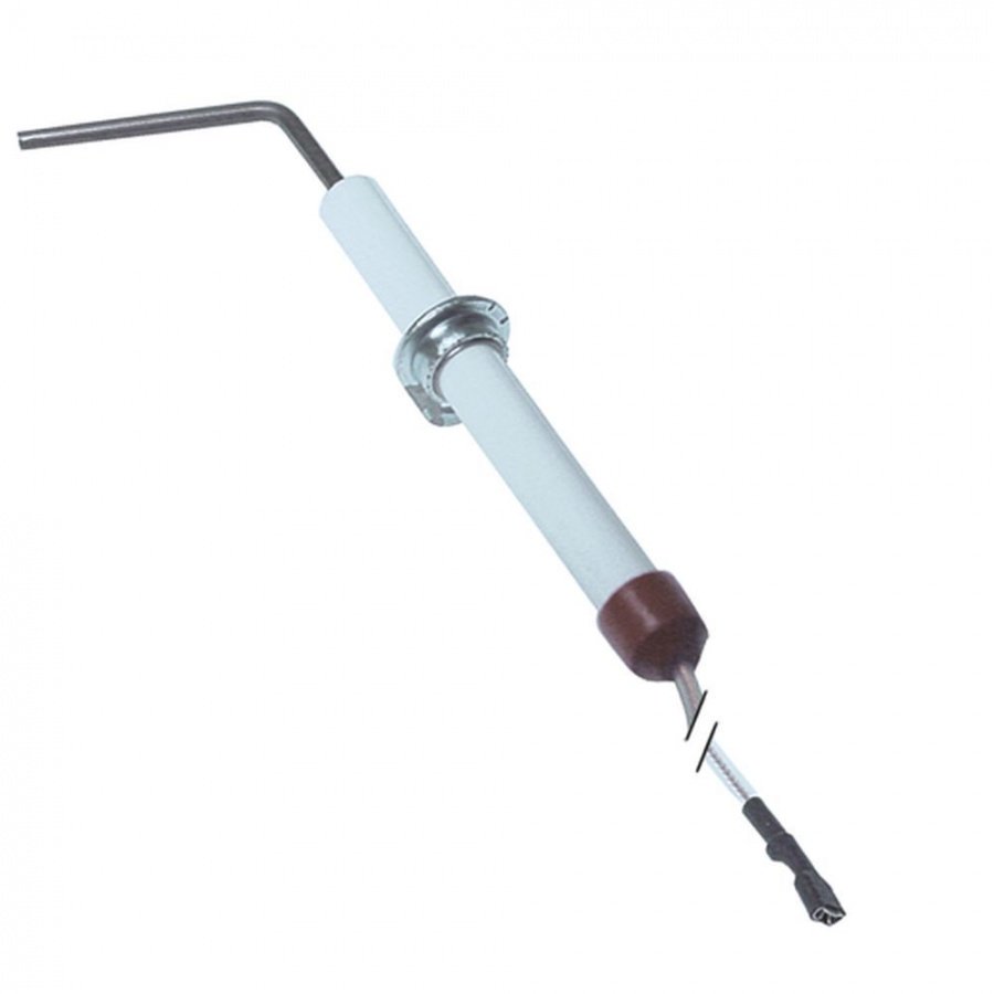 Electrod de aprindere, lungime flansa 24mm, latime flansa 17mm, D1 ø 9,5 mm, L1 35mm, L2 35mm - 102344