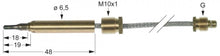 Termocupla flexibila L 900 mm, niplu M10x1, racord ASA 11/32 - 102426