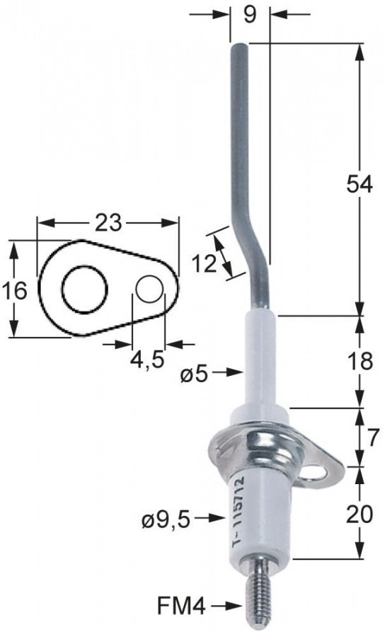Electrod de monitorizare - 102447