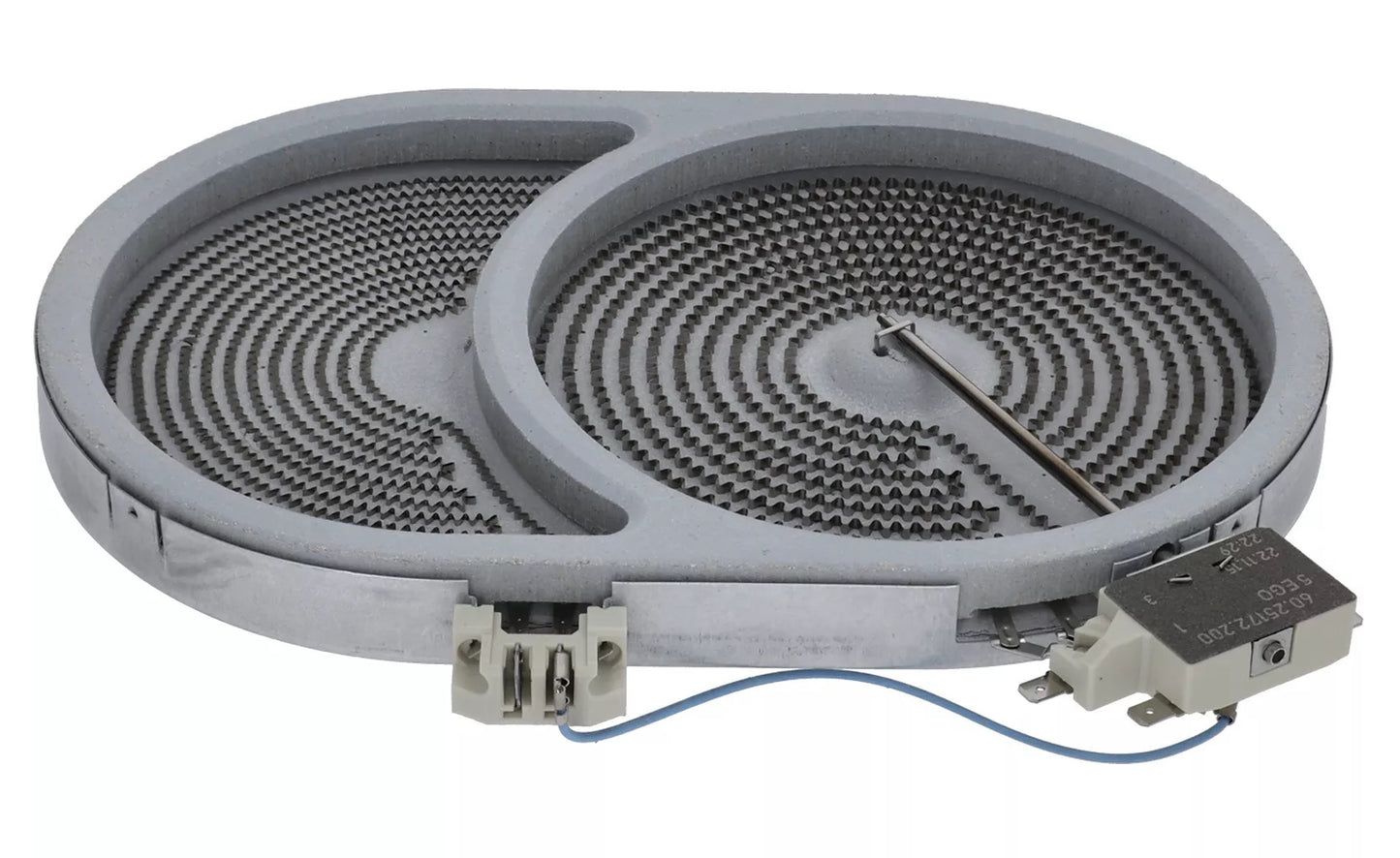 Rezistenta radianta dubla EGO 10.57411.604, 2400/1500W, 230V, protectie 60.25172.200, Frima, Rational - 40.02.398, 4002398