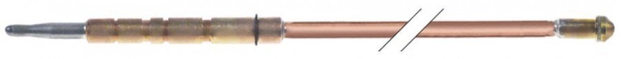 Termocupla 900 mm, cap ø 6,0 mm, fara racord - 102576