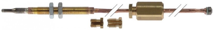 Termocupla 1400 mm, filet cap M8x1, racord M8x1 - 102638