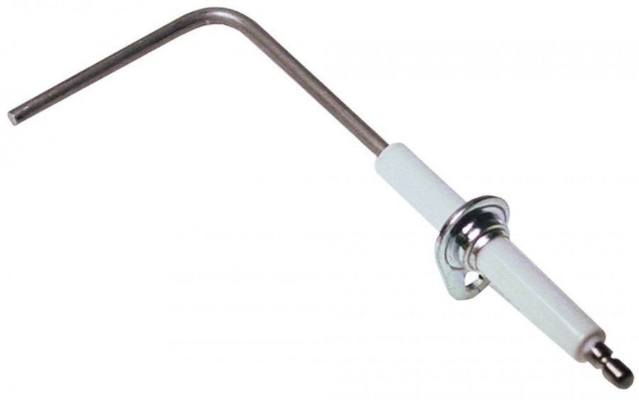 Electrod de aprindere, lungime flansa 23mm, latime flansa 15mm,  D1 ø 7mm, L1- 48mm, L2 - 43mm - Cod 102807