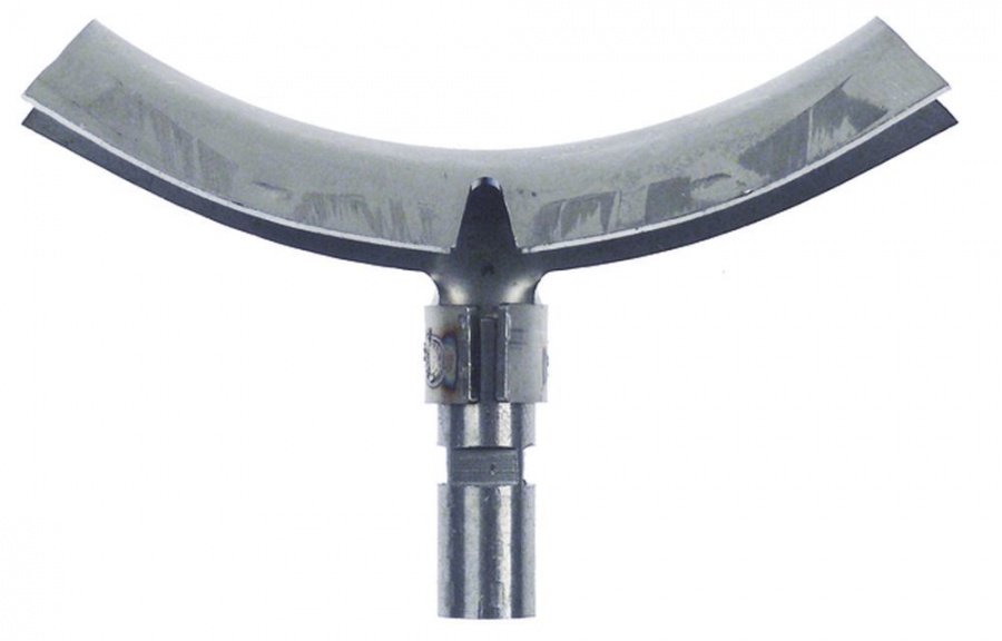Partea de sus a arzatorului pilot serie 100 cu 3 flacari, H 25mm, L 64mm - Cod 102816