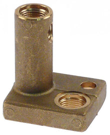 pilot burner cap with screw connection for igniton electrode