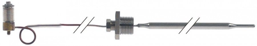 Senzor temperatura Minisit 60-200 C°, bulb ø 5 x 95 mm, lungime capilar 1050 mm - 102844