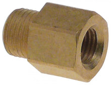 adapter thread M8x1 / M10x1 brass