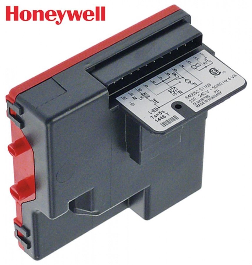 Automat de aprindere - centralina HONEYWELL type S4565C 3116B, pentru 2 electrozi, 4 VA - 103197