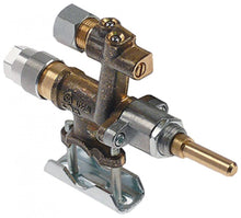 Robinet de gaz MADEC, gaz natural, ax ø 6 x 4.6 mm, filet termocupla M8x1 - 103205