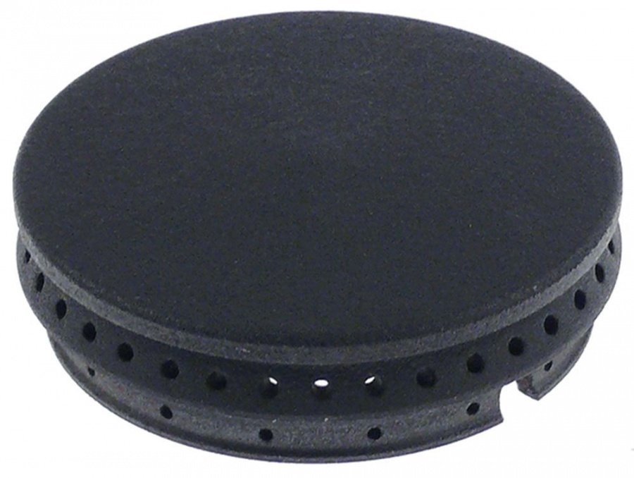 Cap coroana arzator 3 kW, ext. ø 73 mm, scaun ø 67 mm, emailat - 103213