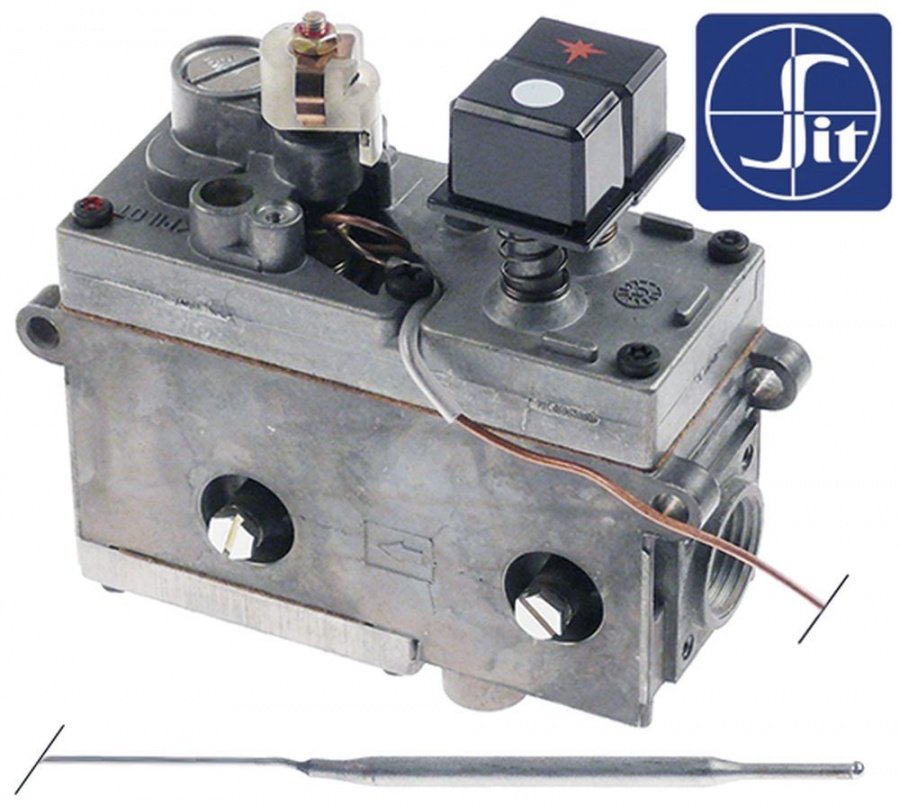 valva de gaz termostatica SIT tip MINISIT 710 T.max. 270°C 70-270°C intrare gaz 1/2