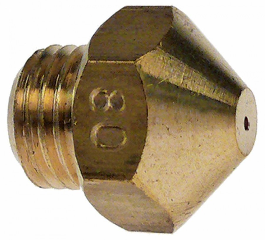 duza de gaz filet M9x1 DC 12 ø perforare 0.8mm conic