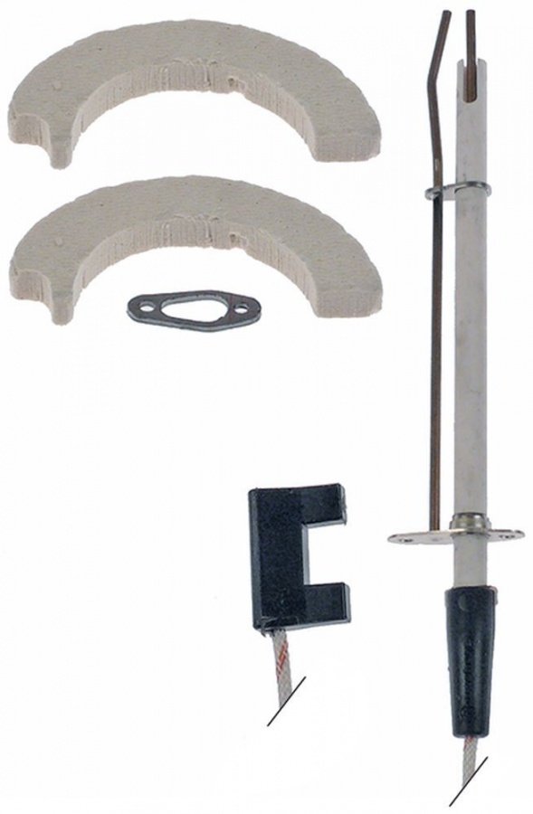 Electrod de aprindere cu accesorii pentru generator abur, L 198 mm, flansa L 38x16 mm, lungime cablu 575mm, Rational 44.01.237P - 103304