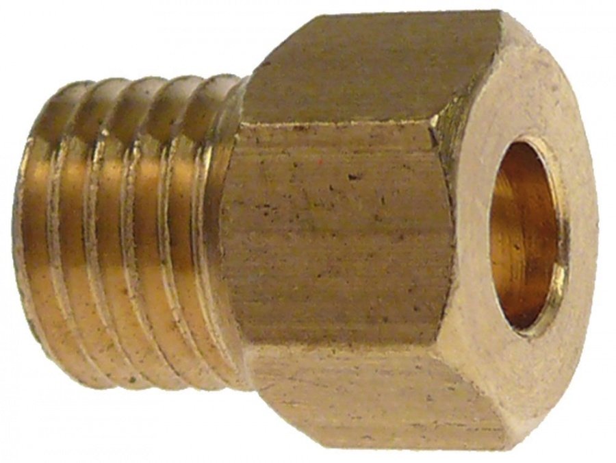 duza de gaz filet M6x0,75 DC 7 ø perforare 1.3mm