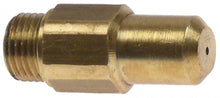 Duza gaz cu orificiu ø 0.6mm, filet M10x1, hexagon 11mm, interior ascuțit - 103323