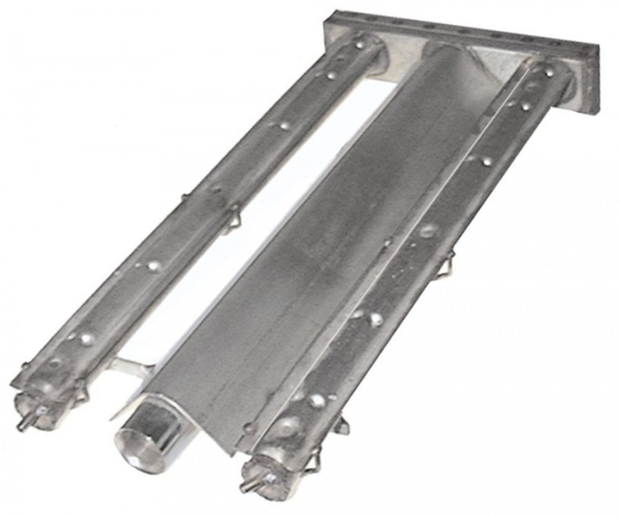 Arzator tubular cu 2 bare 430 x 205 mm, 056655, putere 6,95 kW - 104122