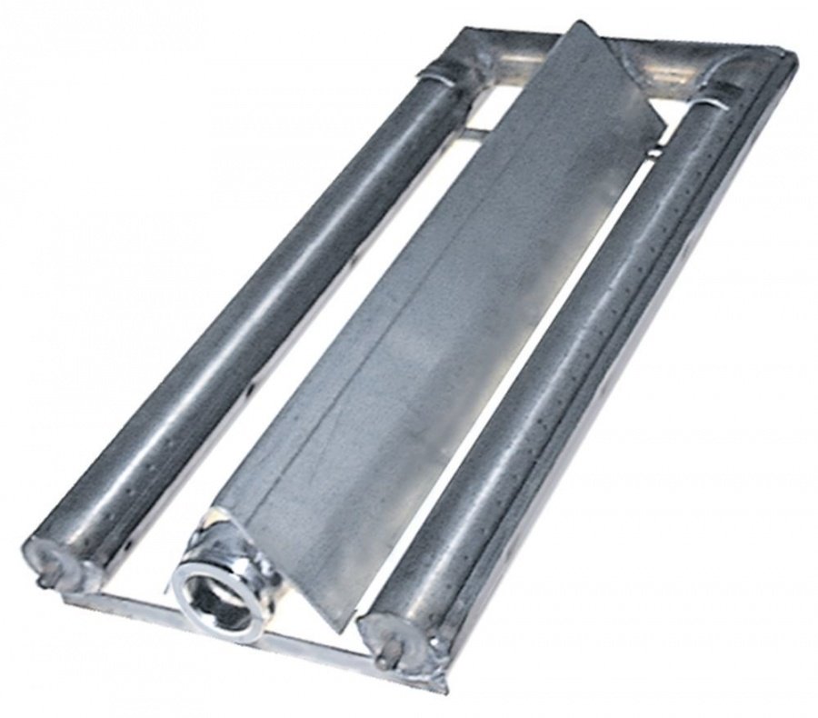 Arzator tubular cu 2 bare, L 390mm, W 180mm, 6,4kW, pentru gratar cu roca vulcanica  - Cod 104128
