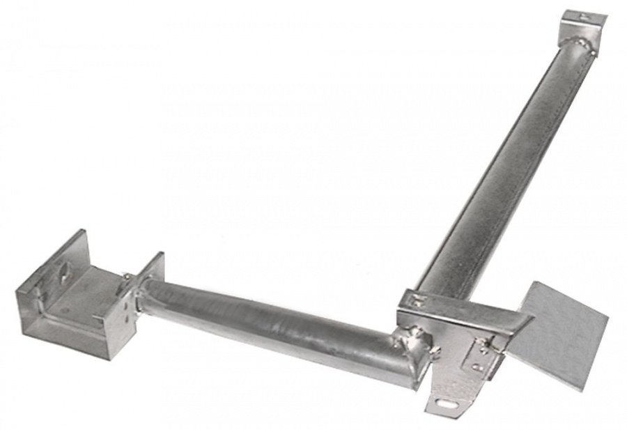 Arzator tubular cu cot,  L 450mm, W 185mm, pentru cuptor - Cod 104171