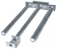 Arzator tubular cu 2 rampe, L 507 mm, W 240 mm, ø 28 mm, H 50 mm - 104173