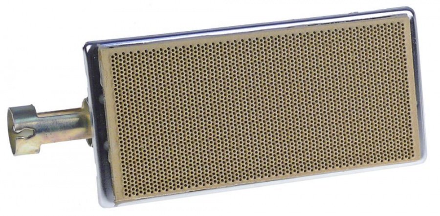 Arzator ceramic 205 x 81 mm, suprafata de ardere 158 x 73 mm, pentru grill gyros - 104192