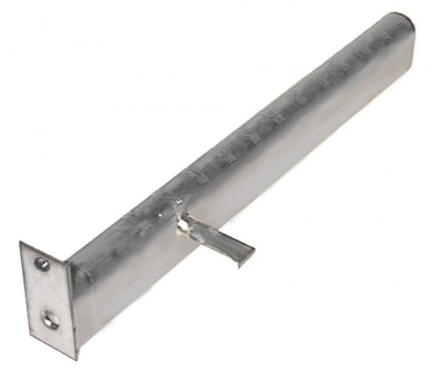 bar burner with ignition bridge W 28 mm H 53 mm L 390 mm flange width 35 mm flange length 70 mm