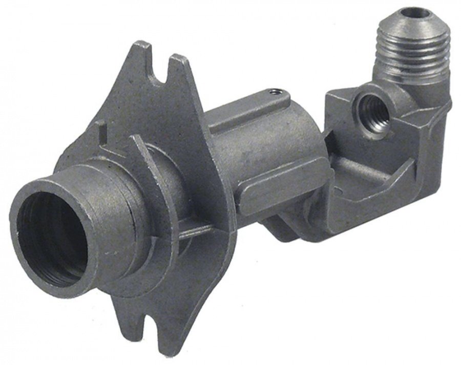 Suport arzator pentru coroana ø 100 mm, din aluminiu, cu locas pentru duza si regulator amestec - 104246