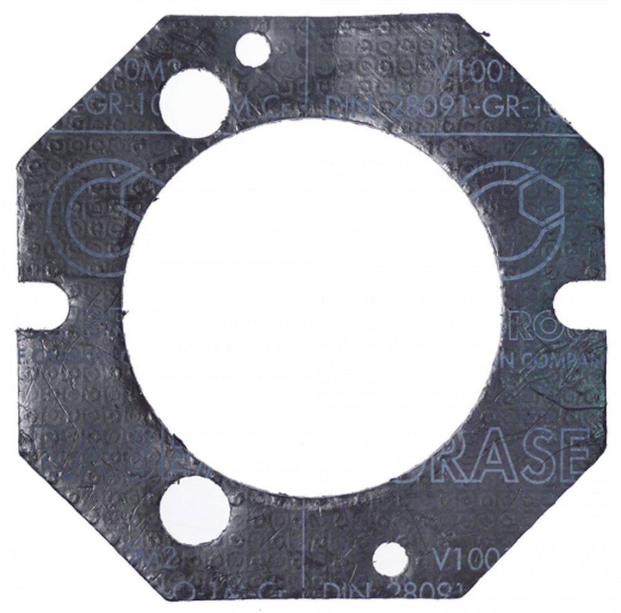 Garnitura L 100 mm W 100 mm, ø orificiu 64 mm - 104283