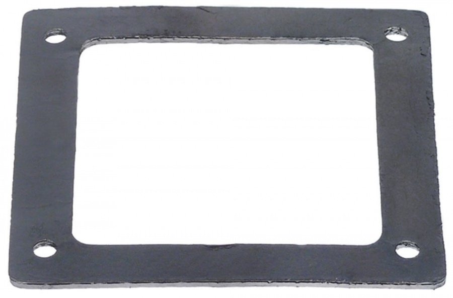 Garnitura L 106 x 100 mm, int. 77 x 77 mm, grosime H 3 mm, cu 4 gauri - 