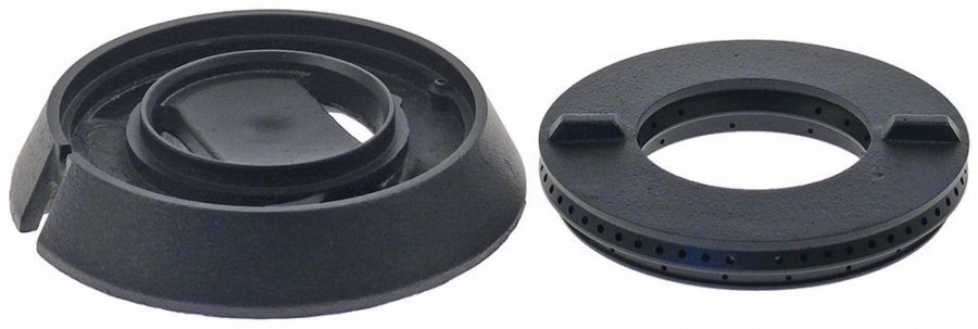 burner head E ø 152 mm for burner cap ø 120 mm 9 kW H 45 mm