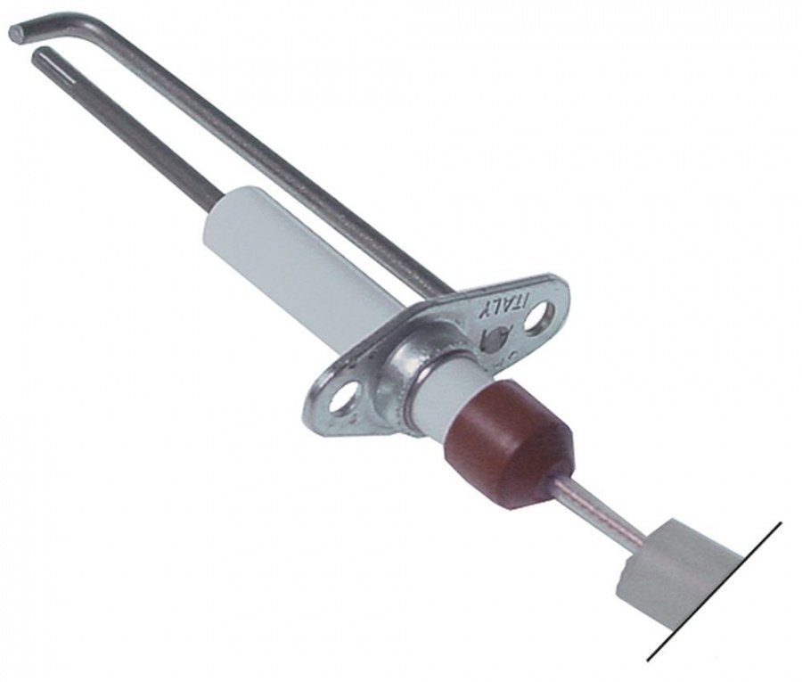 ignition electrode flange length 38 mm flange width 17 mm D1 ø 9,5 mm L1 35 mm BL1 30 mm