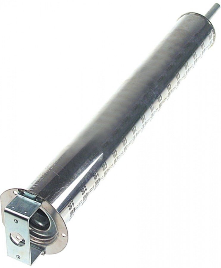 bar burner ø 50 mm L 370 mm flange width 72 mm flange ø 75 mm total length 460 mm solid top GP45
