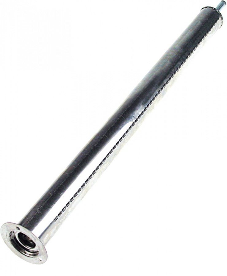 Arzator tubular, ø 40mm,  L 500mm, pentru tava de copt basculanta, flansa ø 61mm - Cod 104407
