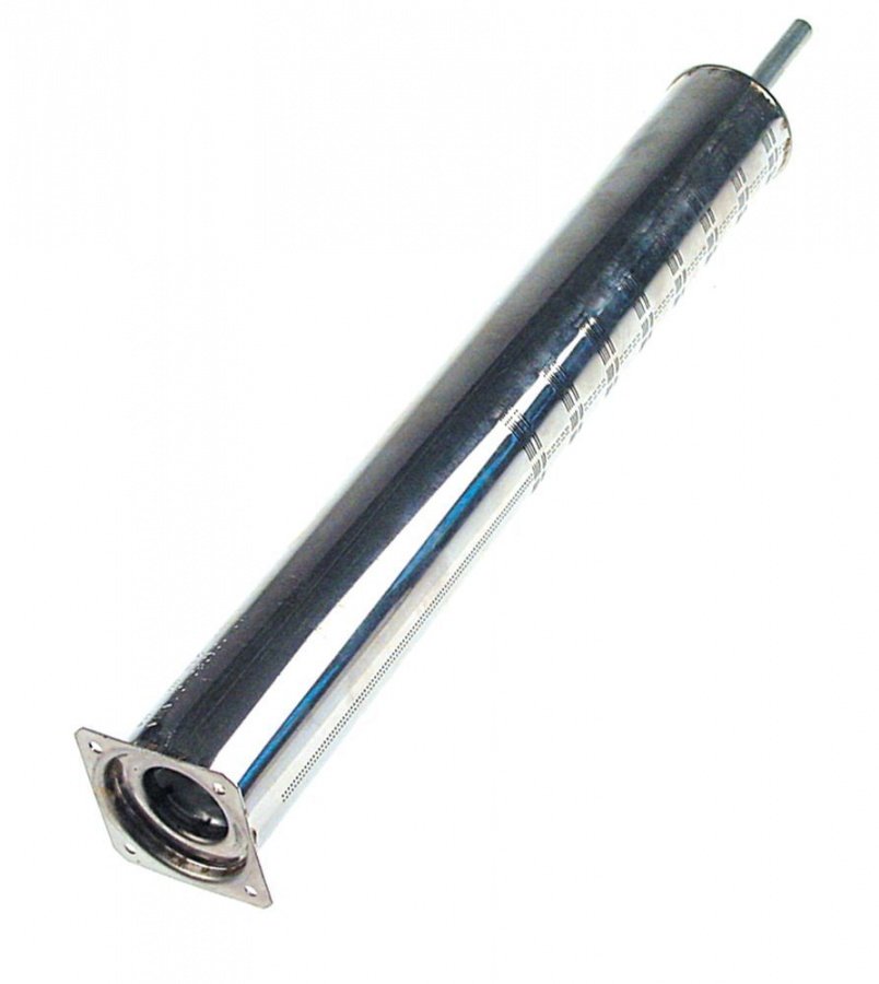 Arzator tubular, ø 50mm, L 370mm, lungime flansa 57mm, latime flansa 57mm - Cod 104410