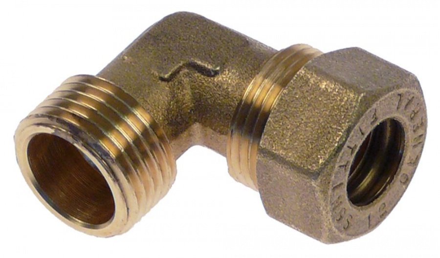 Racord cu cot 1/2" cu presetupa - 104484