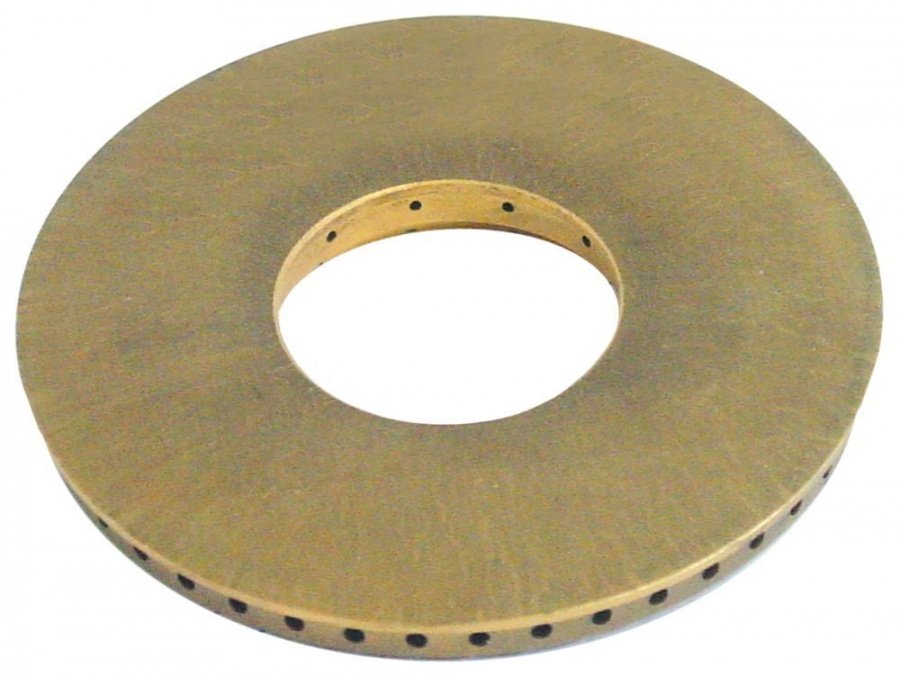 Capac pentru arzator de tip E, ø 115mm, cu gaura centrala - Cod 104508