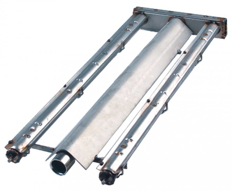 Arzator tubular cu 2 brate 580 x 225 mm, pentru gratar cu roca vulcanica Zanussi linia 900 - 104582