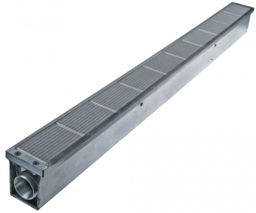 Arzator ceramic 1090 x 80 mm cu suprafata de ardere 1060 x 65 mm, putere calorica de incalzire 10400 W - 104596