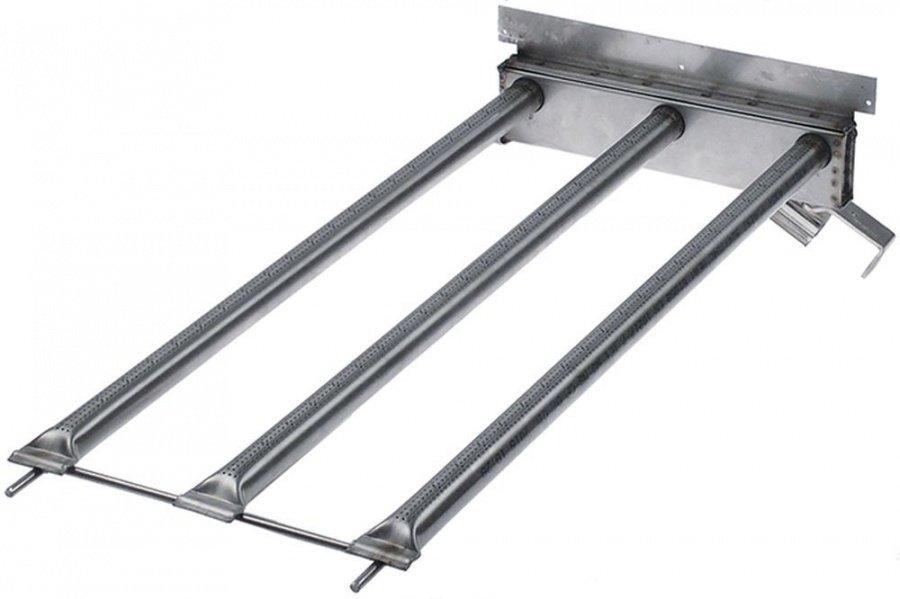arzator de gaz tubular cu 3 rânduri L 620mm L 250mm ø 27mm pentru grătar
