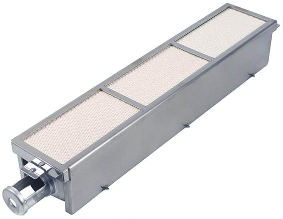 Arzator ceramic 415x80 mm, suprafata ardere 395 x 65 mm - 104757