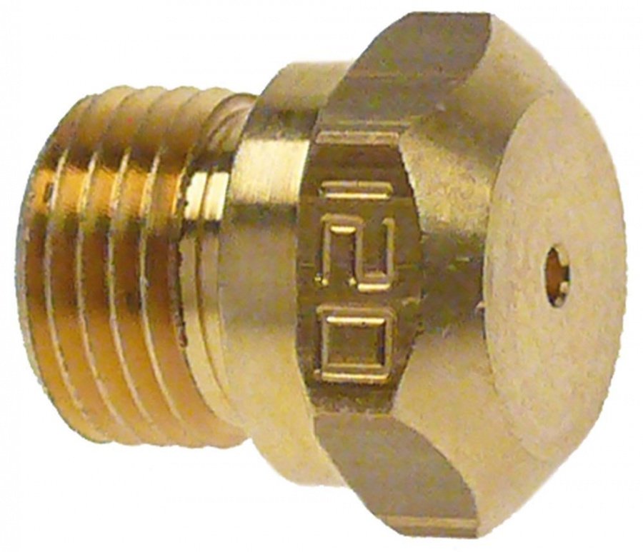 duza de gaz filet M8x0,75 DC 10 ø perforare 1.2mm