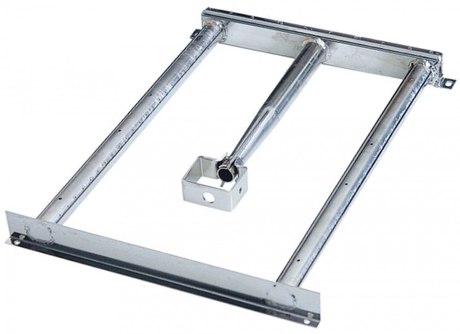Arzator tubular cu 2 bare, L 490 mm, W 380 mm, H 40 mm, pentru cuptor - 105046