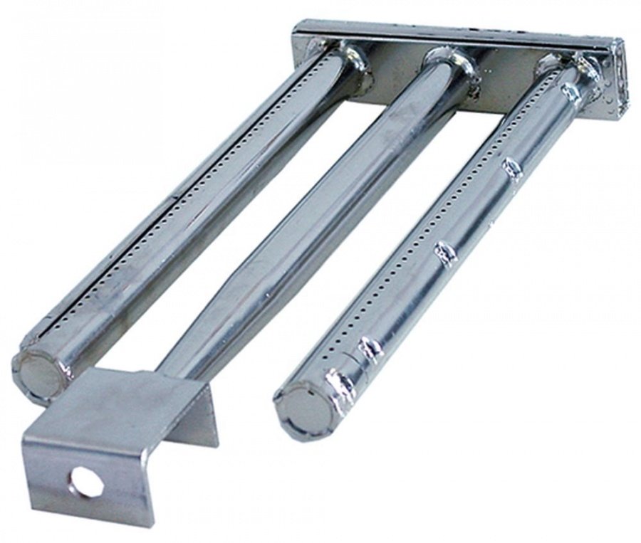 Arzator tubular cu 2 bare 455 x 185 mm, ø 28mm, H 45mm - 105075