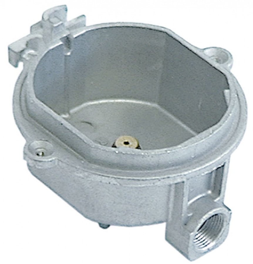 burner lower part 3 kW for igniter ø 7 mm for thermocouple ø 6 mm with nozzle ø1.15mm
