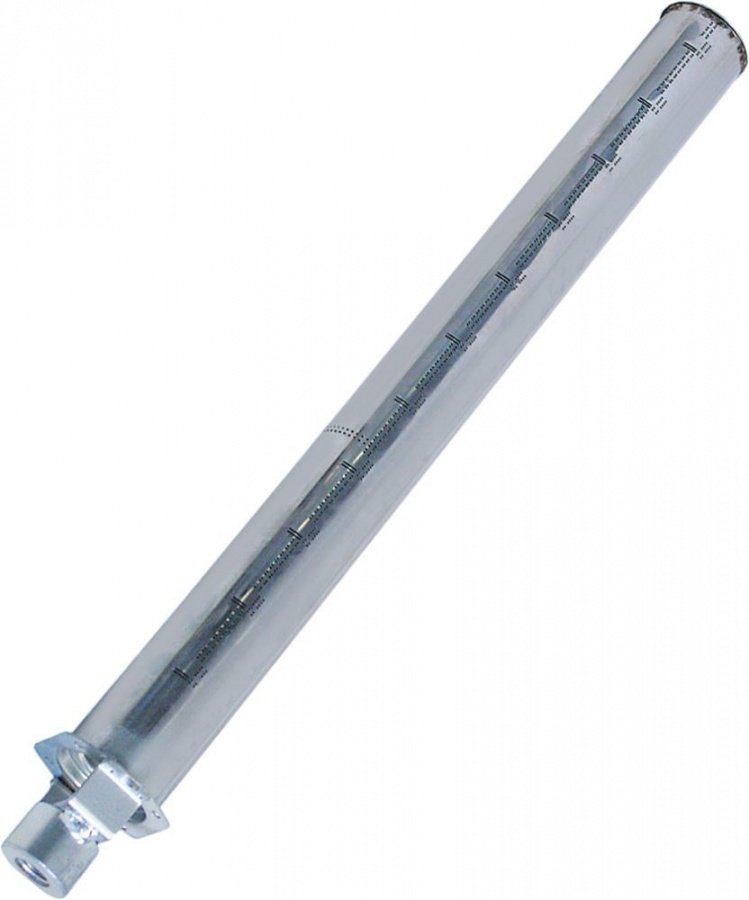 Arzator tubular ø 40 mm, L 409 mm, flansa 50x61 mm - 105142