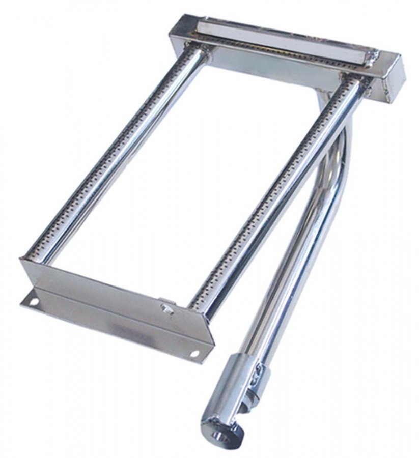 Arzator tubular cu 2 bare, L 380mm, W 245mm, H 150mm - Cod 105148
